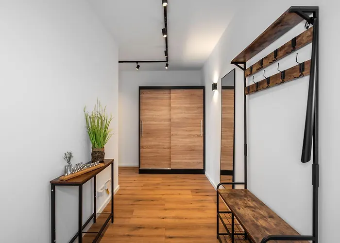 Nexstay Lux Wohnung Mit Dachterrasse Und Parkplatz