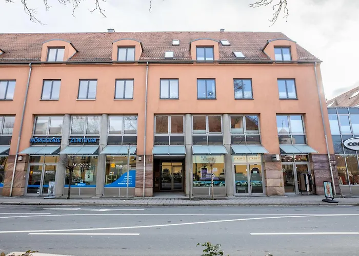 Nexstay Lux Wohnung Mit Dachterrasse Und Parkplatz
