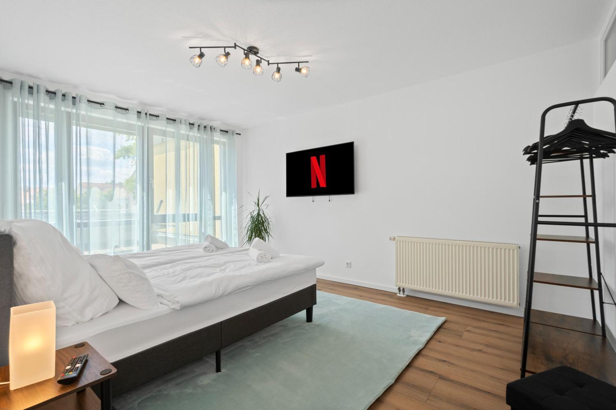 Nexstay Lux Mit Dachterrasse Und Parkplatz