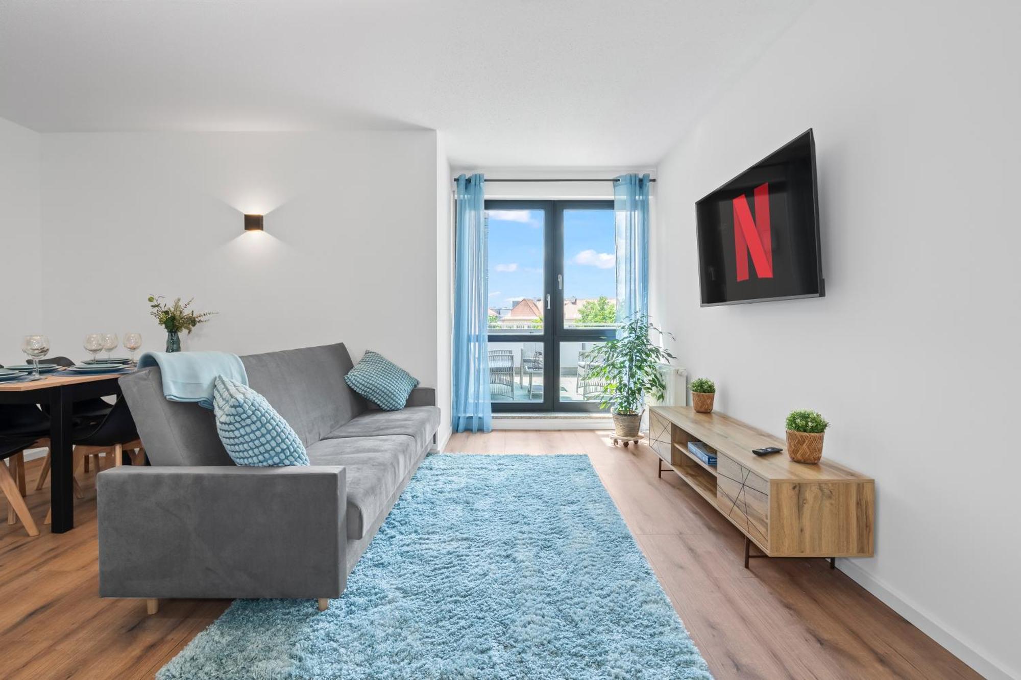 Apartment Nexstay Lux Mit Dachterrasse Und Parkplatz Neumarkt in der Oberpfalz